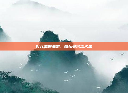 时光里的温柔，藏在寻常烟火里